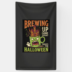 Halloween braut unheimliche Behandlungen Heimgesuc Banner