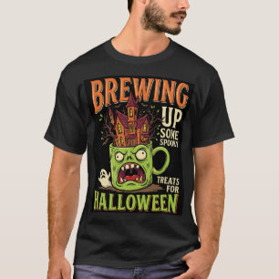 Halloween braut unheimliche Behandlungen Heimgesuc T-Shirt