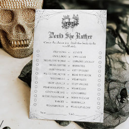 Halloween Brautparty würde sie eher spielen