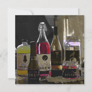 Halloween Brew ~ Invitations