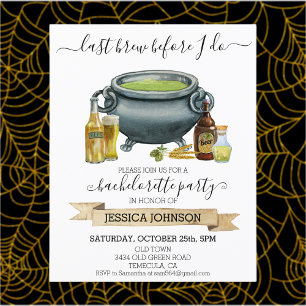 Halloween Brew Junggeselinnen-Abschied Herbst Okto