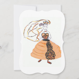 Halloween Bride Save The Date