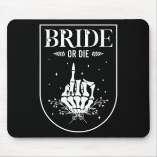 Halloween-Bridge oder Die Gothic-Junggeselinnen-Ab Mousepad