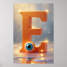Halloween-Brief E-Monster-Auge Klassenzimmer-Wandk