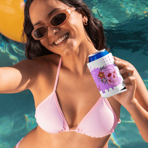 Halloween Briefmarke Collection "Ghost Party" auf Dosenkühler