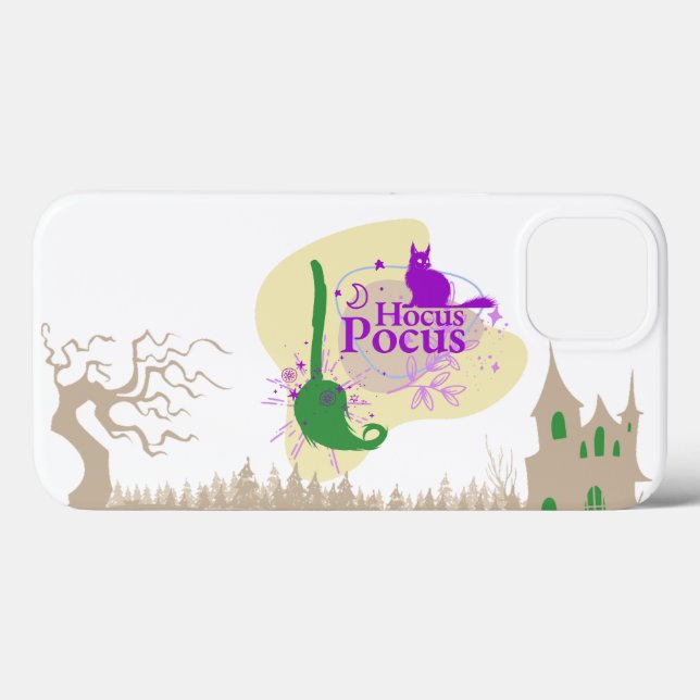 Halloween Briefmarke Collection "Hocus Pocus" Case-Mate iPhone Hülle (Rückseite (Horizontal))