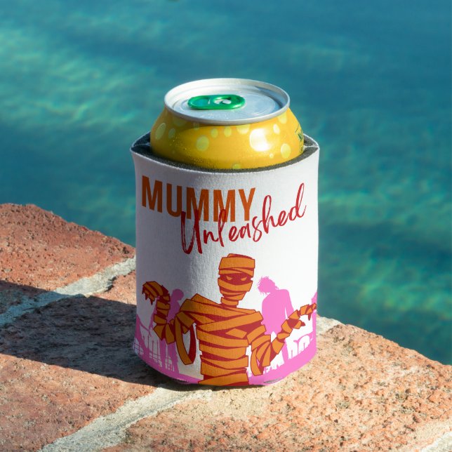 Halloween Briefmarke Collection "Mummy Unleashed" Dosenkühler (In Situ Pool)