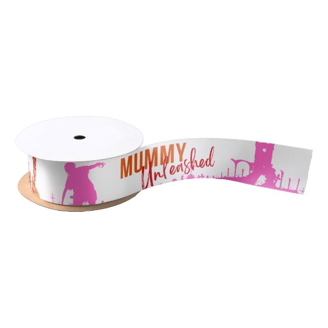 Halloween Briefmarke Collection "Mummy Unleashed" Satinband (Spule)
