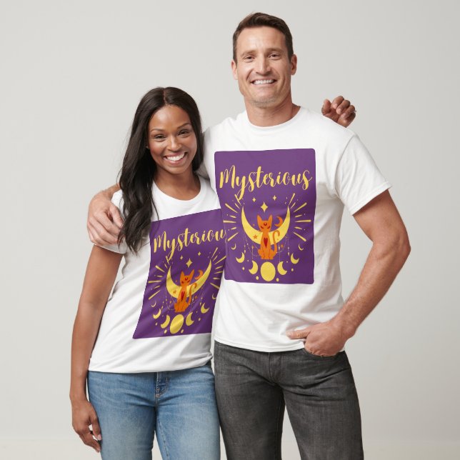 Halloween Briefmarke Collection "Mysterious" T-Shirt (Unisex)