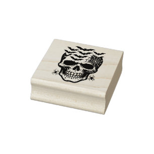 Halloween-Briefmarke Gummistempel