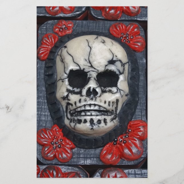 Halloween Briefpapier (Vorderseite)