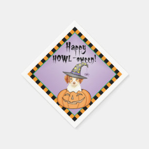 Halloween Brittany Napkins Serviette
