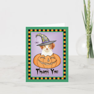 Halloween Brittany Vielen Dank Dankeskarte