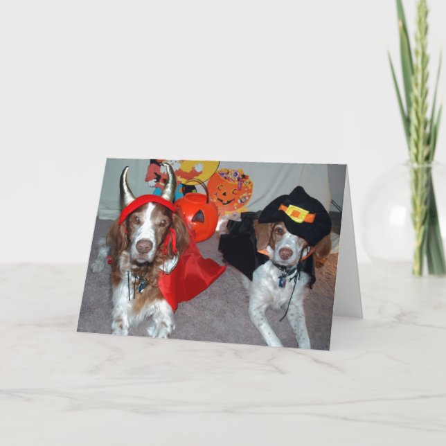 HALLOWEEN BRITTANYS KARTE (Vorderseite)