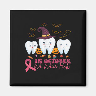 Halloween Brustkrebs Bewusstsein _1 Magnet