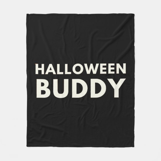 Halloween Buddy Fleecedecke (Vorderseite)