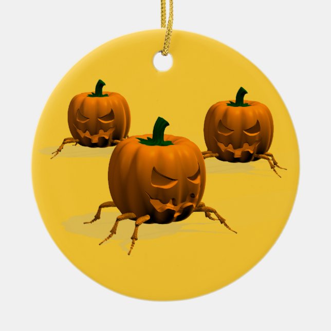Halloween Bug Keramikornament (Vorne)