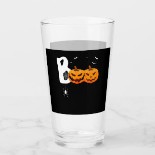 Halloween Buh Schreckliche Kürbisse Spinne Süßes o Glas