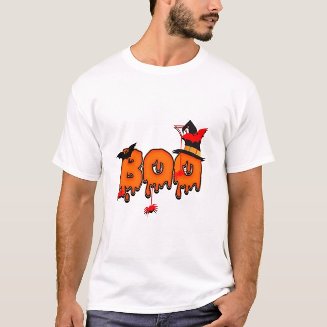 HALLOWEEN Buh             T-Shirt (Vorderseite)