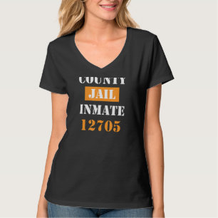 Halloween Bundesstaatlich Gefangenenkostüm T-Shirt