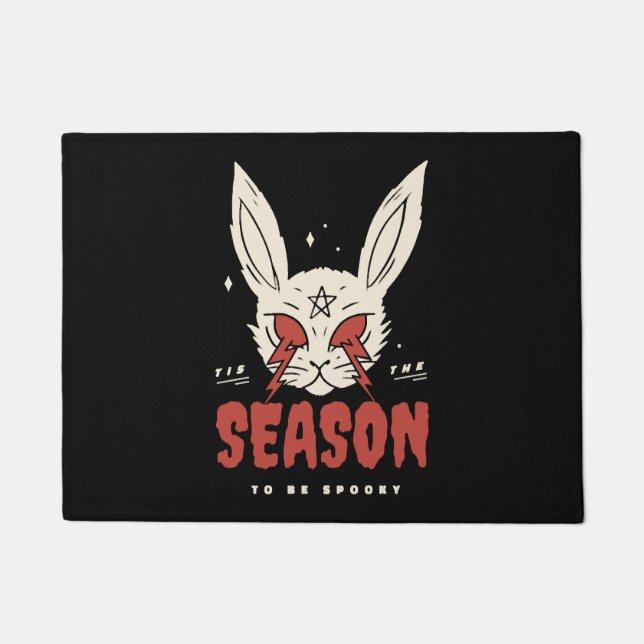Halloween Bunny Fußmatte (Vorderseite)