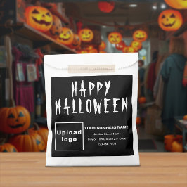 Halloween Business Black Background Paper Bag Geschenktütchen