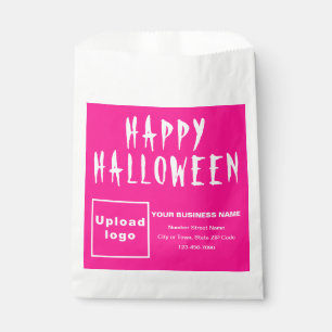 Halloween Business Pink Hintergrundpapiertasche Geschenktütchen