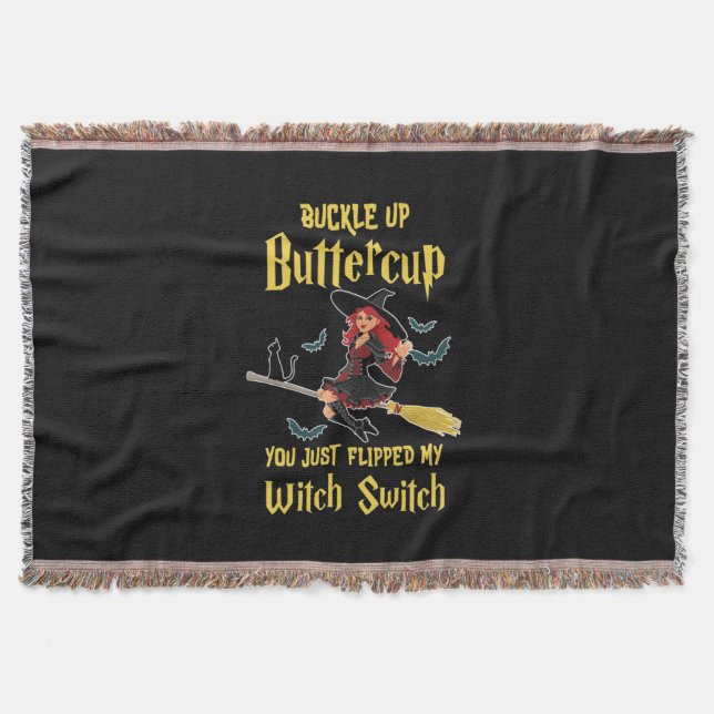 Halloween Buttercup Hexenschalter Decke (Vorderseite)
