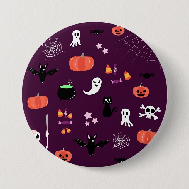 Halloween Button (Vorderseite)