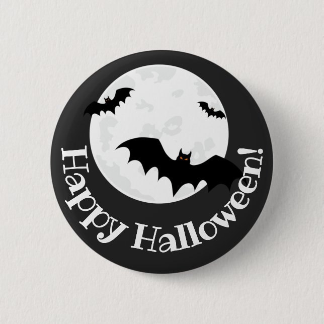 Halloween Button (Vorderseite)