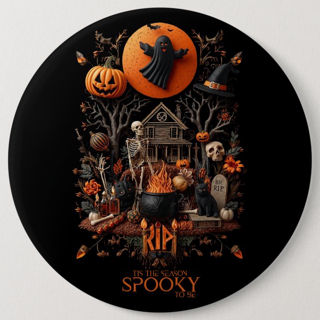 halloween button (Vorderseite)