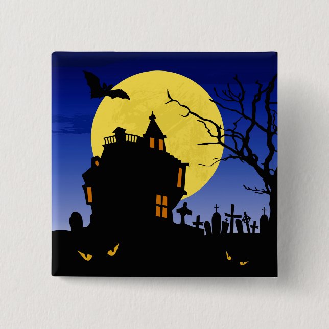 Halloween Button (Vorderseite)