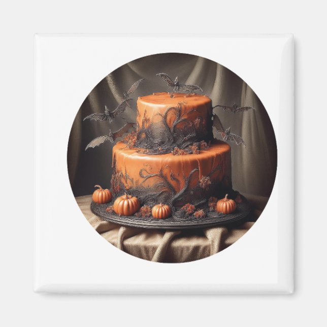 Halloween Cake Magnet (Vorne)