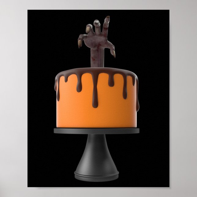 Halloween Cake Poster (Vorne)