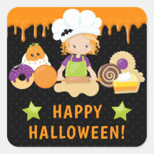 Halloween Cakes und Baking Rothaarmäuse