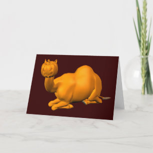 Halloween Camel Karte
