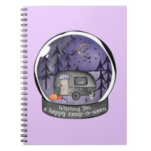 Halloween Camper im Snowball Notizblock