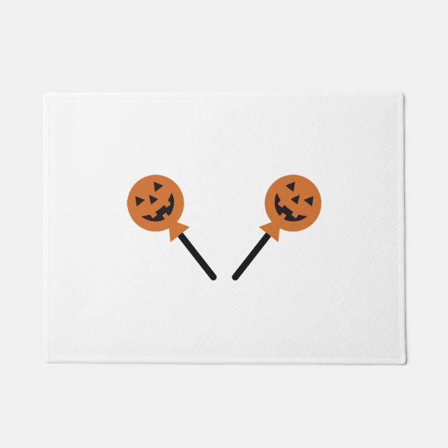 Halloween Candies Fußmatte (Vorderseite)