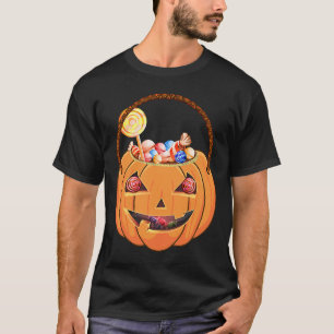 Halloween Candy Basket Pumpkin-Kostüm T-Shirt