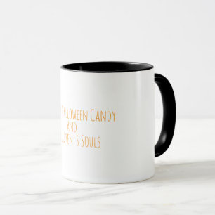 Halloween Candy Coffee Tasse
