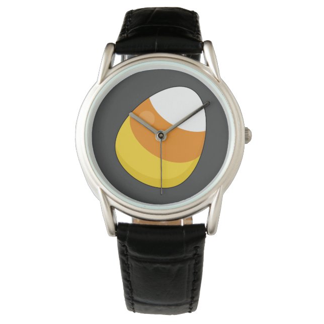 Halloween Candy Corn Armbanduhr (Vorderseite)