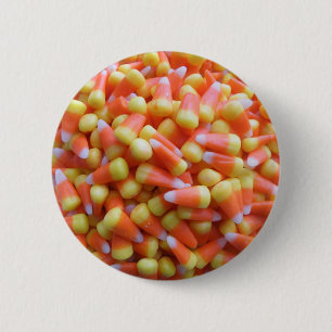 Halloween Candy Corn Button