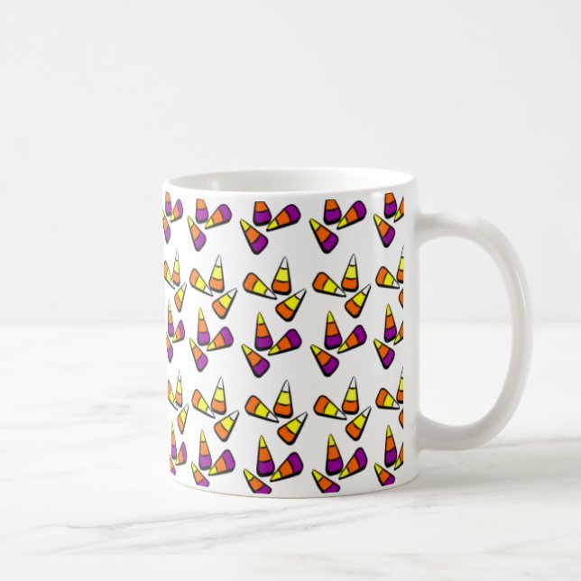 Halloween Candy Corn Coffee Mug (Droite)