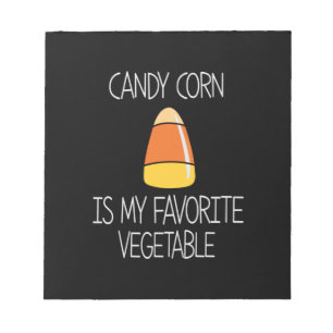 Halloween Candy Corn ist mein Lieblingsgeburtstag Notizblock
