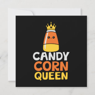 Halloween Candy Corn Königinnenkrone Süßer Geburts Einladung