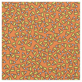 Halloween Candy Corn Pattern Stoff