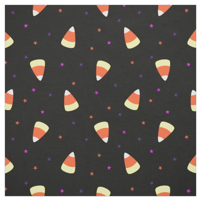 Halloween Candy Corn Pattern Stoff (Muster)