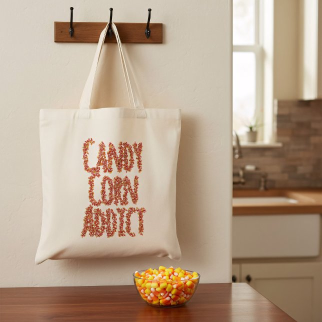 Halloween Candy Corn Sac fourre-tout toxicomane (🎃 Perfect for hiding your stash of candy corn 🎃)