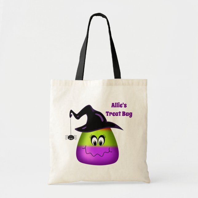 Halloween Candy Corn Tragetasche (Vorne)