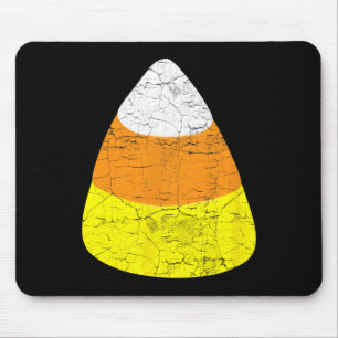 Halloween Candy Corn Vintag Illustration - Candy Mousepad